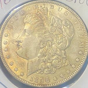 1896 P Morgan Silver Dollar
